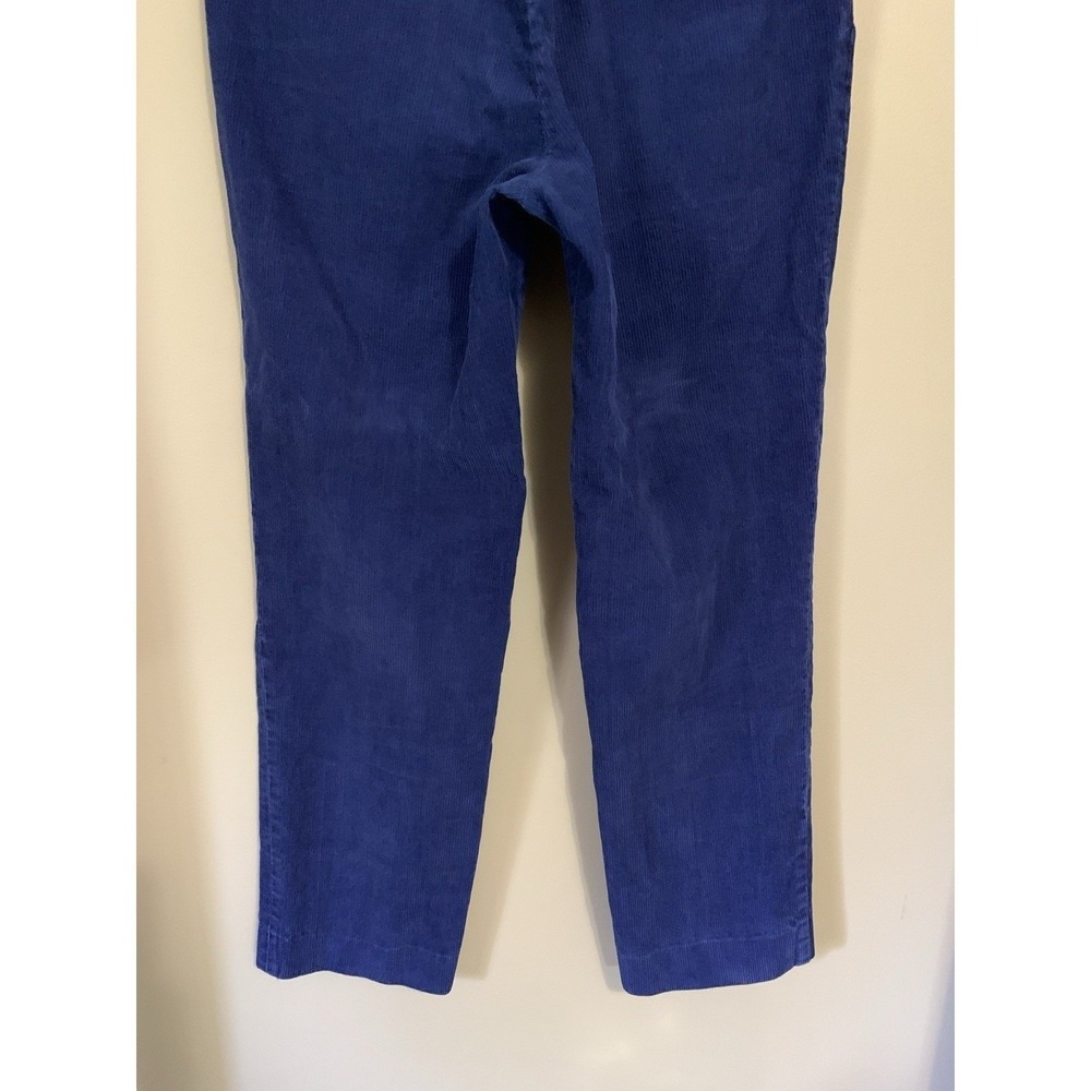 VTG Woolrich Men's Navy Corduroy Pants 34x29 Pleated Baggy Loose - Picture 7 of 16